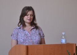 Світлана Макаринська, аспірант кафедри лісового господарства УНУС